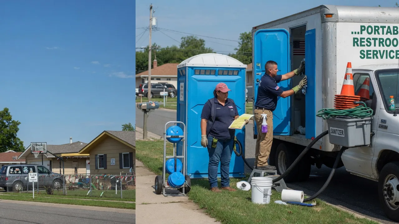 Portable Toilet Rental in Kinmundy, IL near me